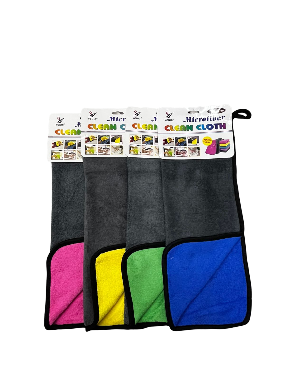 Paños Microfibra GRUESO X4 unidades 50x70cm HC999243