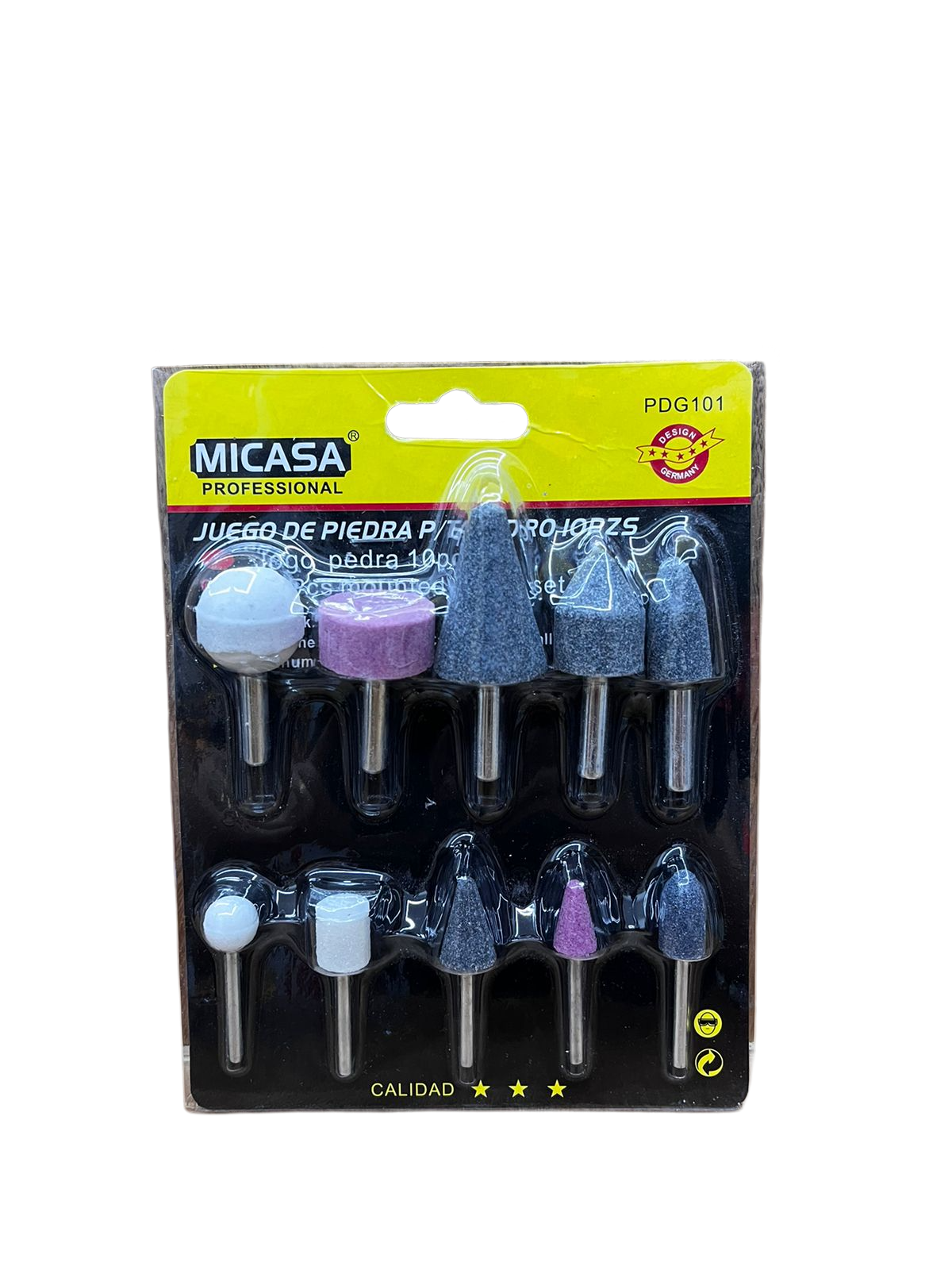 Set de fresas para Mototool x10PC PDG101