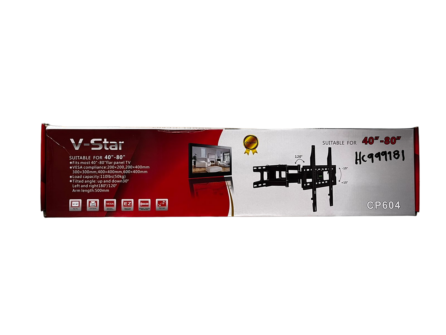 Soporte para TV escualizable 40"-80" HC999181