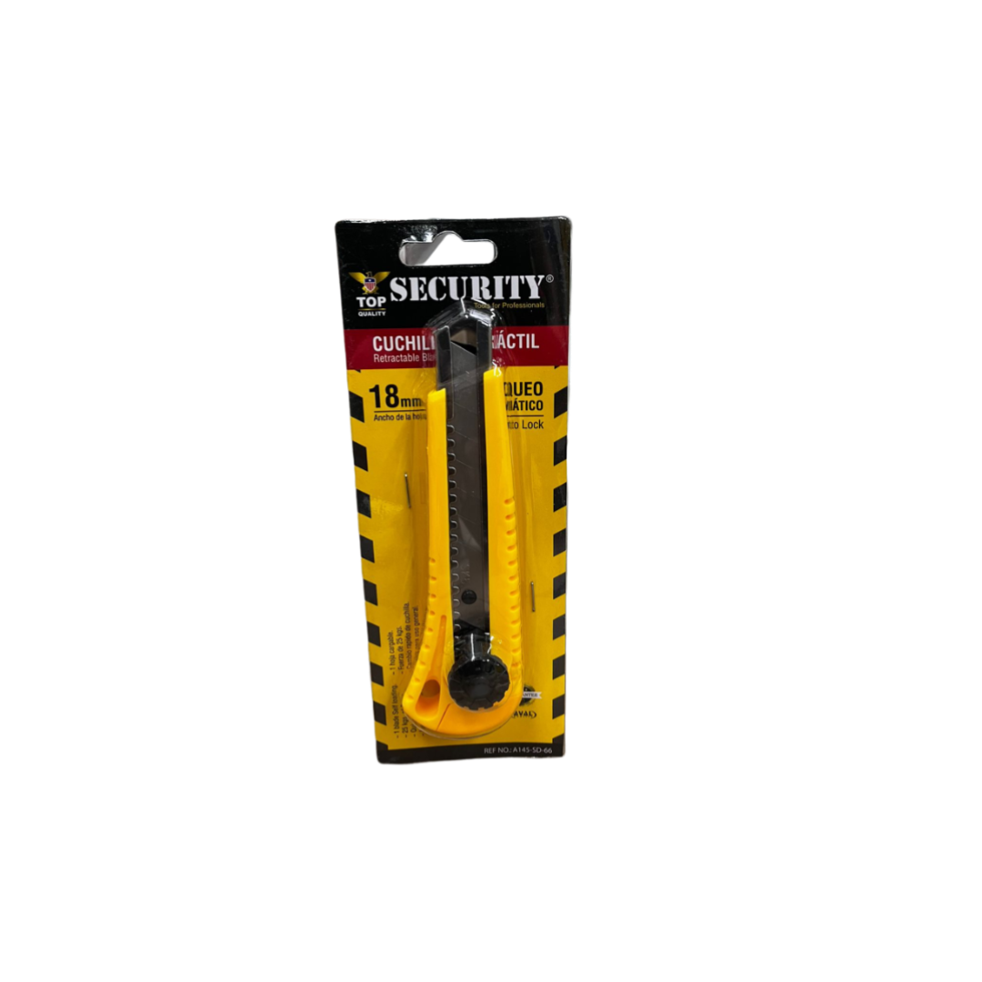 Bisturí retractil marca security A145-SD-66