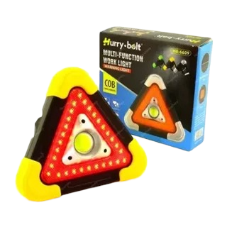 TRIANGULO DE SEÑALIZACION RECARGABLE 4651