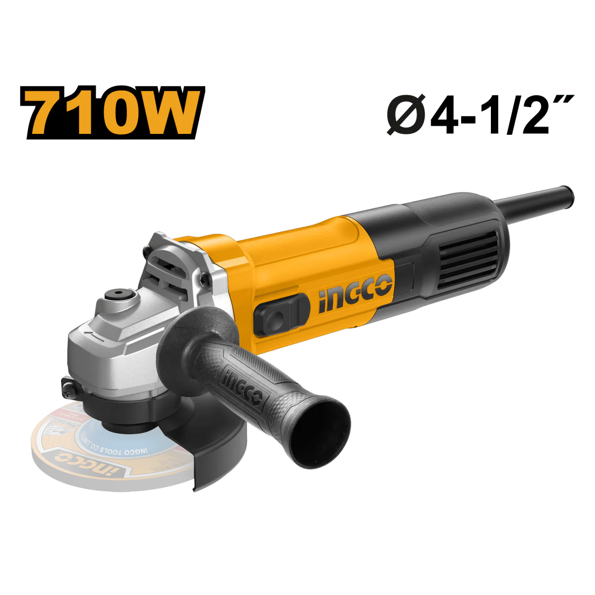 Pulidora Angular 4 1/2" 710W Ingco UAG7118