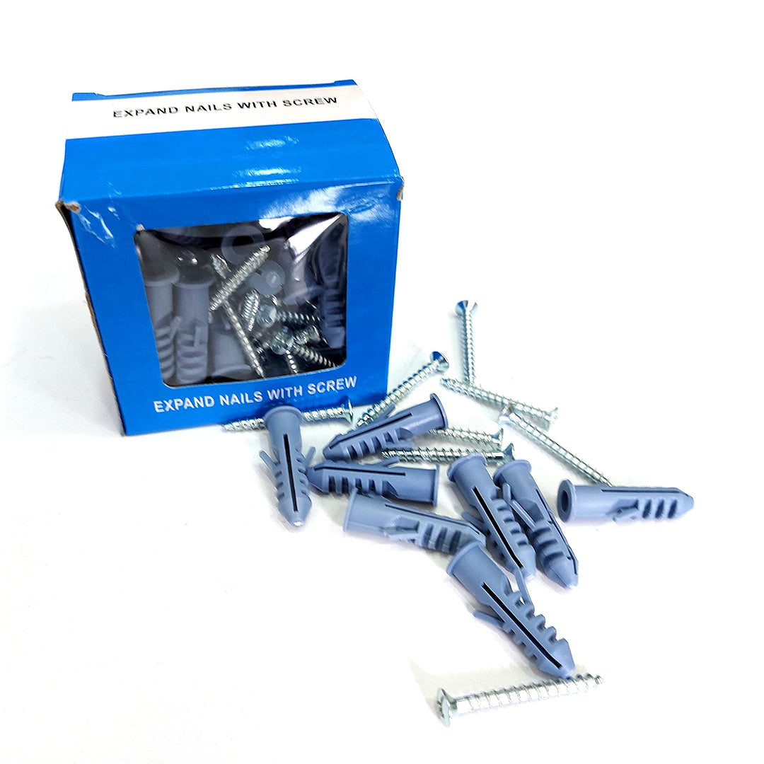 Chazo Con Tornillo de 1/4" x50 REF HC90588