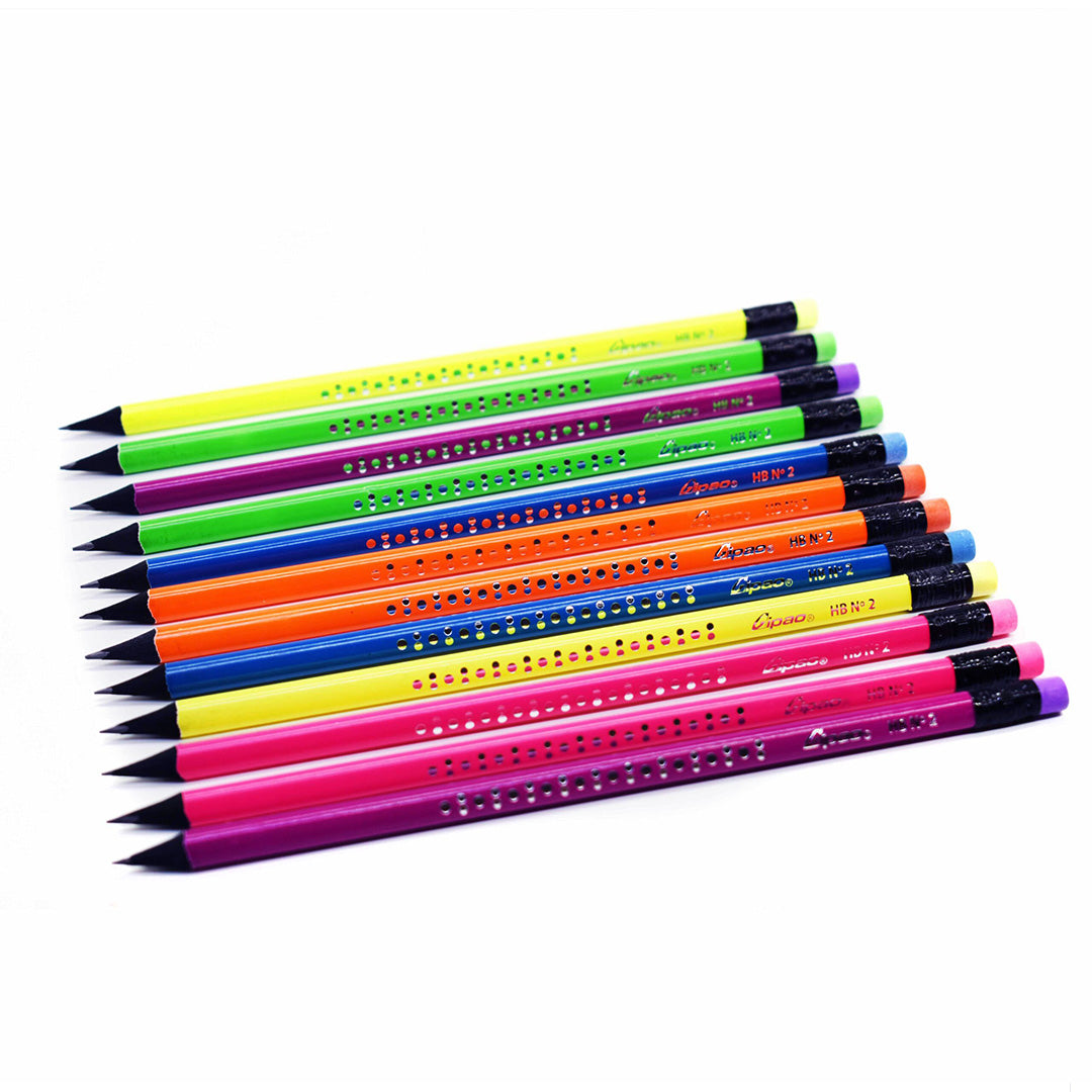 Lapiz Negro Fluorecente N°2 Hb REF 0238