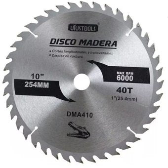 Disco HM Makita para sierras de mesa corte madera - 315x30mm 40 dientes