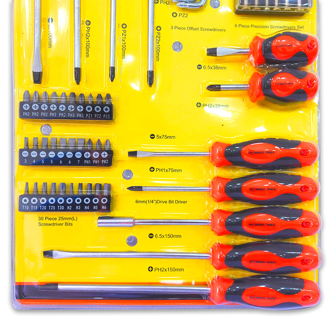 Set Destornilladores x50 Pzs REF DT03TW004