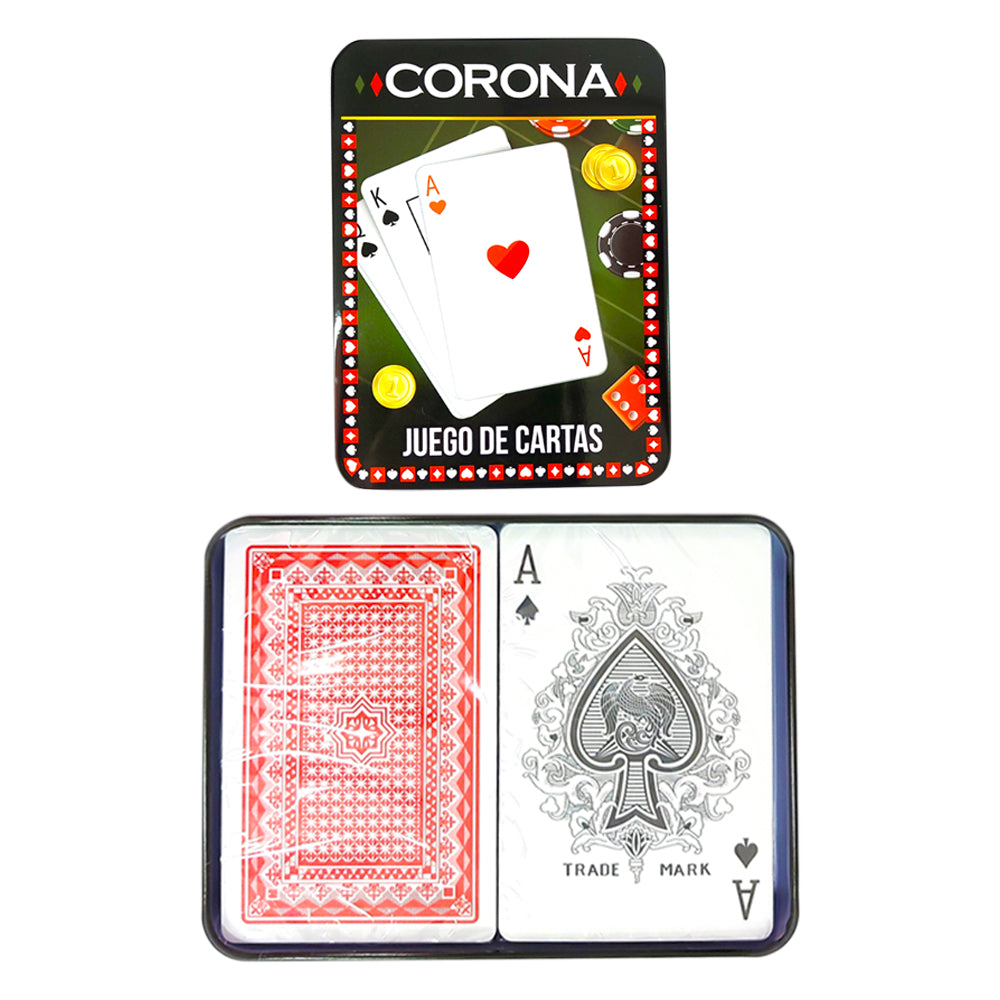 Juego de Cartas Empaque Metálico REF BAR-008-SM