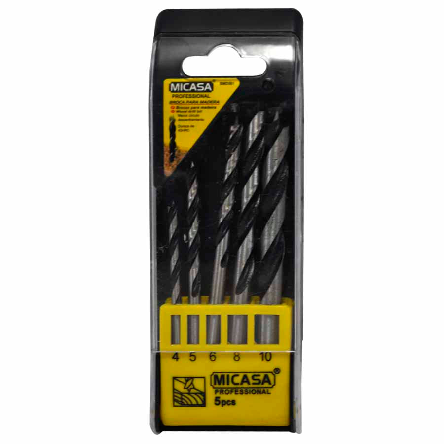 Brocas para madera 5pcs BMD501