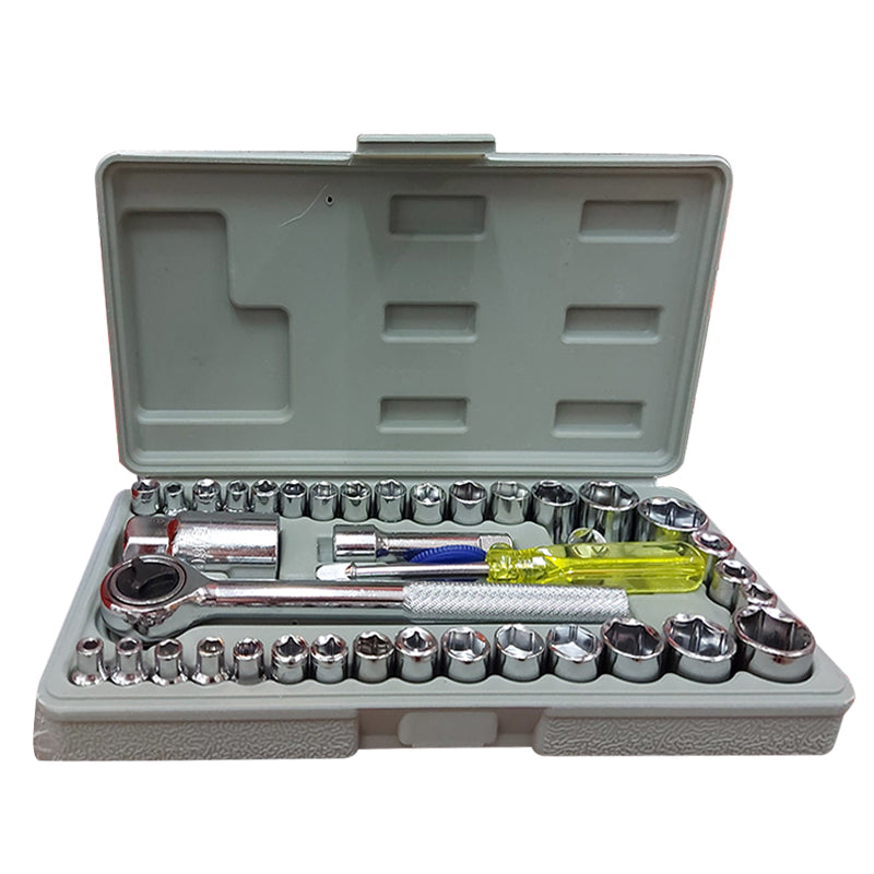 Juego de Ratchet 1/4"& 3/8 x40 Pzs REF CA-152