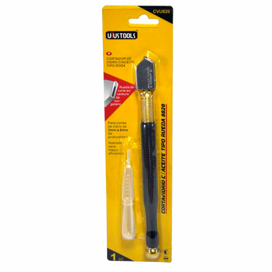 Cortador de Vidrio Con Aceite Tipo Roda REF CVU820