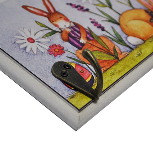 Perchero en Madera de 3 Puestos REF HC-999216