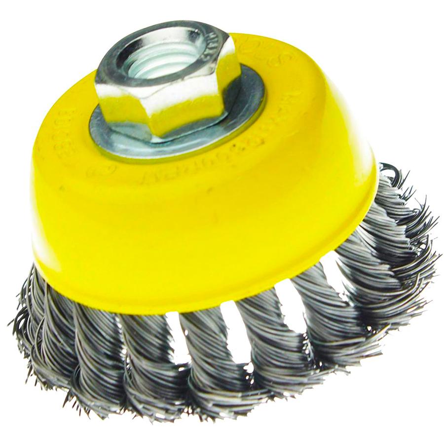 Escobilla Copa Para Esmeril 4" Uyustools REF EBC104-P