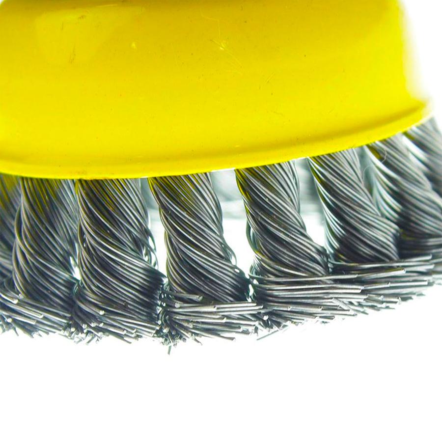 Escobilla Copa Para Esmeril 4" Uyustools REF EBC104-P