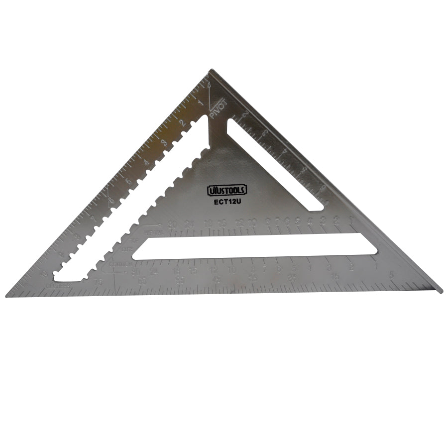 Escuadra Triangular Aluminio 12" REF ECT12U