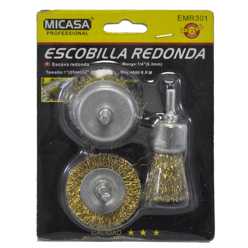 Set de Gratas x3 Pcs REF EMR301