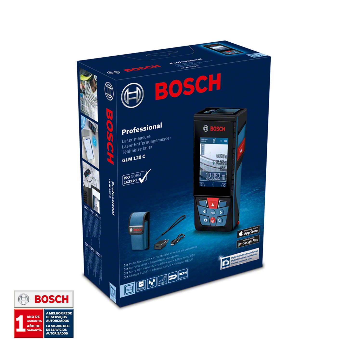 Medidor Láser GLM 120C REF 072-FG0