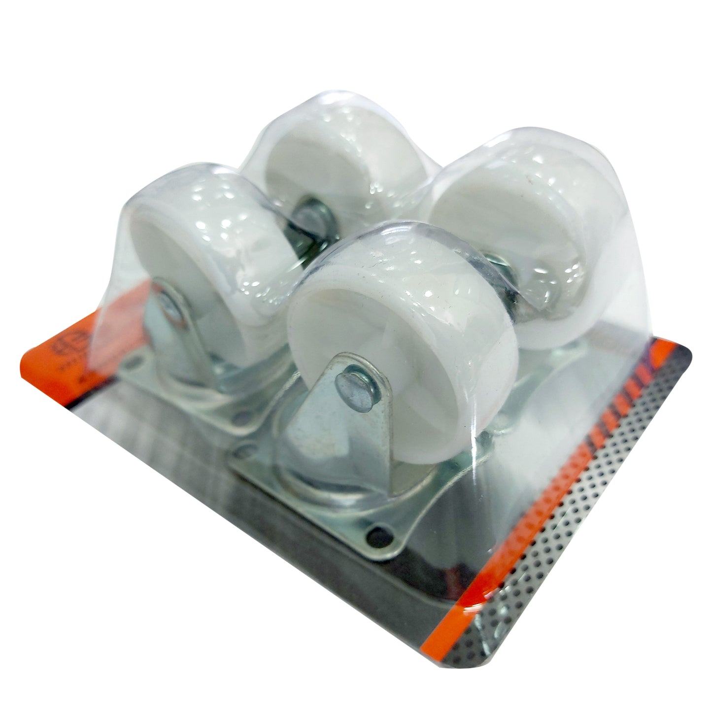 Rodachina 1- 1/2" Blanca Set x4 Sin Freno REF HC99462