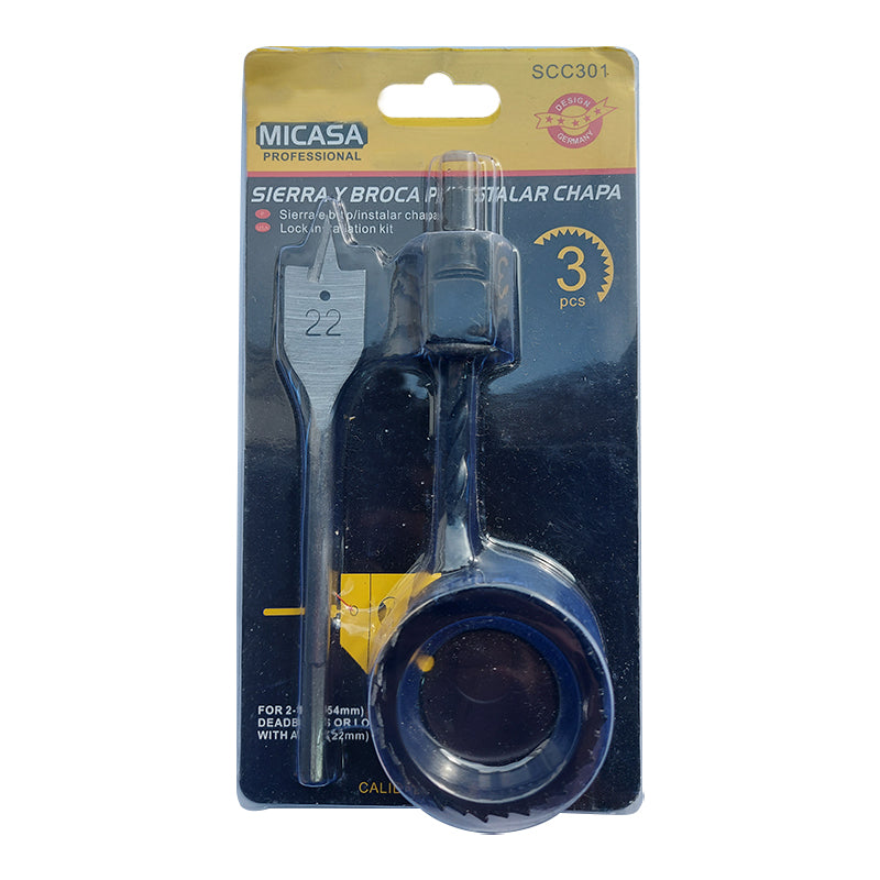 Set Broca + Sierra Copa + Arbol REF SCC301