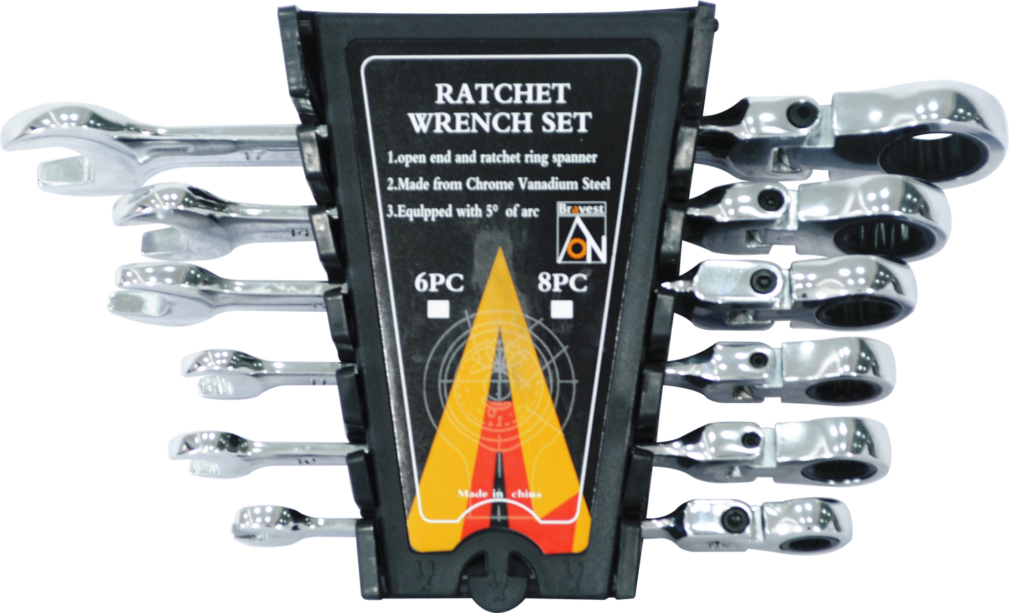 Set de Llaves y Ratchet 6 Pzas REF SL6P