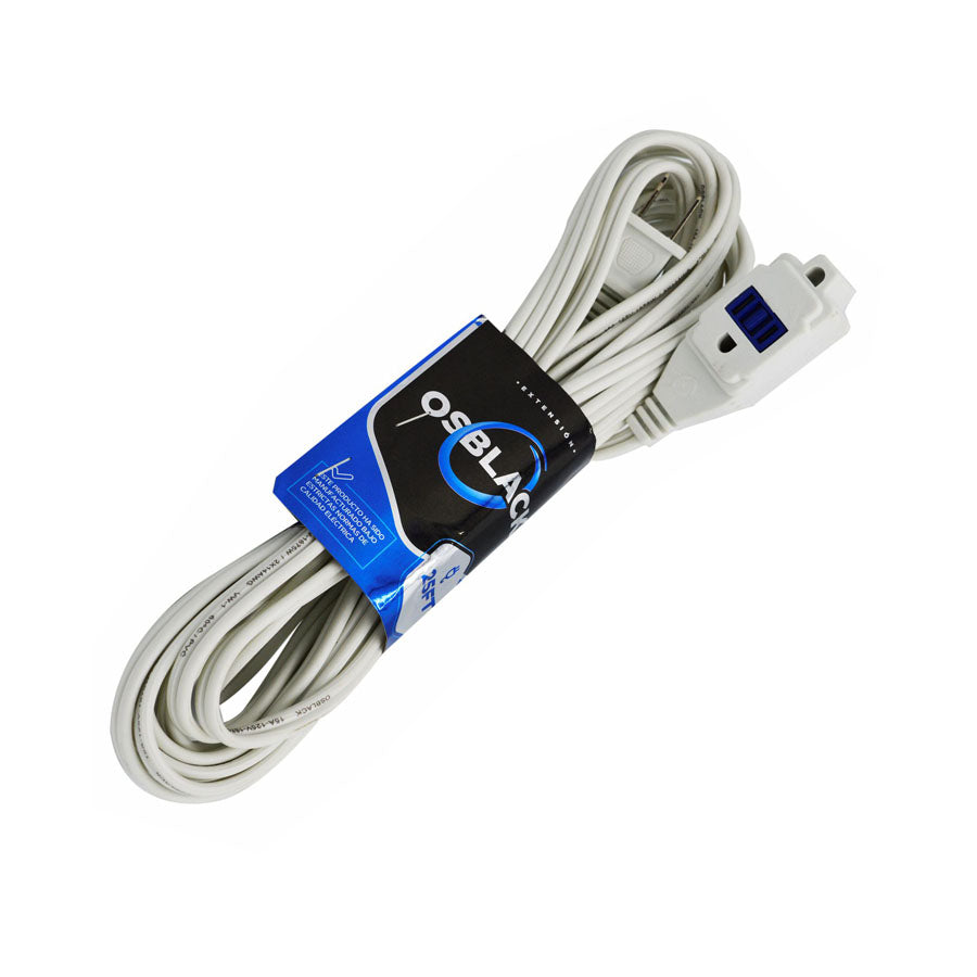 Extensión Eléctrica Blanca de 25FT REF WJ-46-25FT