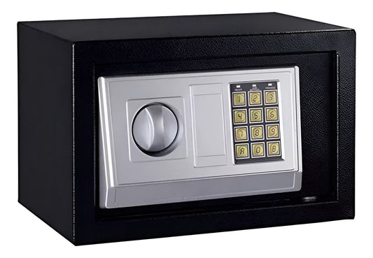 CAJA FUERTE MEDIANA DIGITAL NEGRA