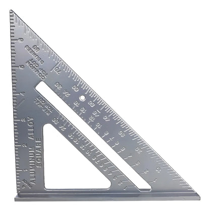 Escuadra Triangular Aluminio 7"  4618