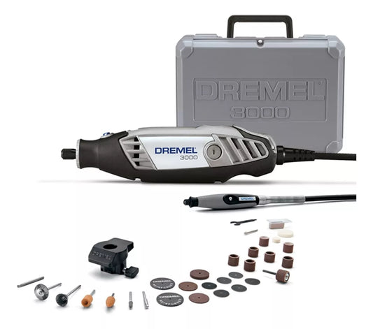 mototool dremel+ 30 ACC + eje flexible + maleta plastica 300-0PP