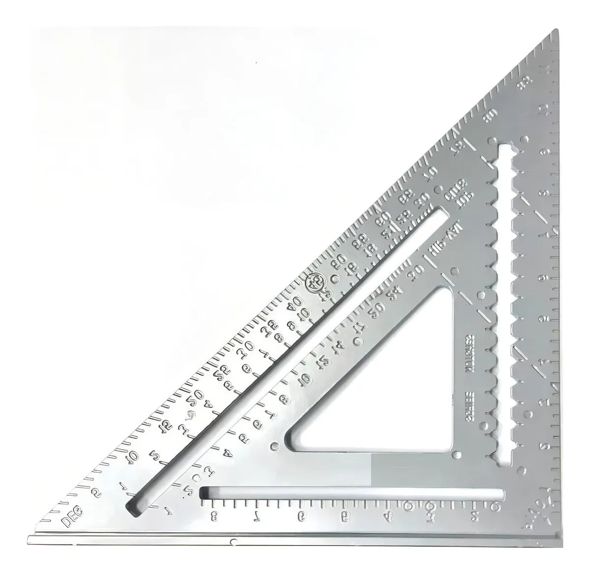 Escuadra Triangular Aluminio 7"  4618