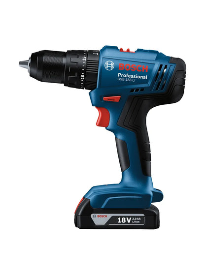 Taladro percutor BOSCH GSB 183-LI 2BAT+CARGADOR