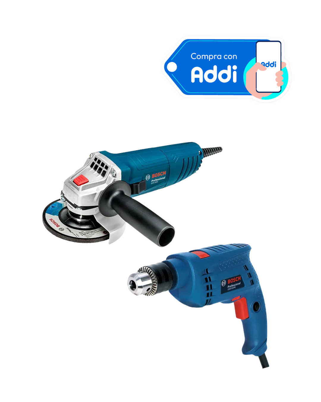 Combo Taladro+Pulidora (GSB 550 + GWS 850)   11B-75G