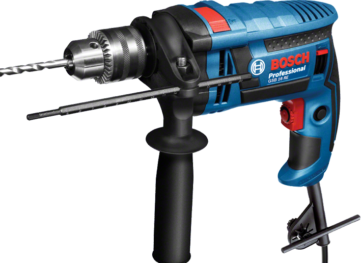 Taladro percutor atornillador + maletín BOSCH  GSB 16 RE REF: 2B9-0G1