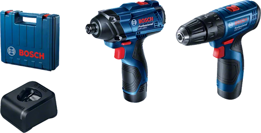 Kit combinado: GSB 120-LI + GDR 120-LI  en maletín de transporte Profesional  9G8-1G3