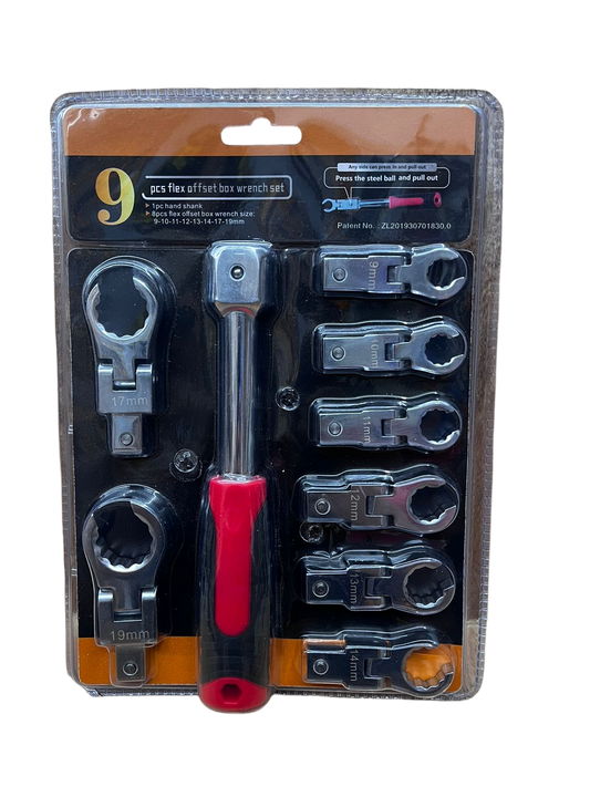 set de llaves cabeza intercambiable escualizable HC4638