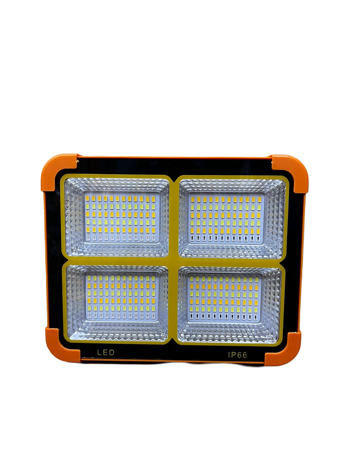 reflector recargable y panel solar 819