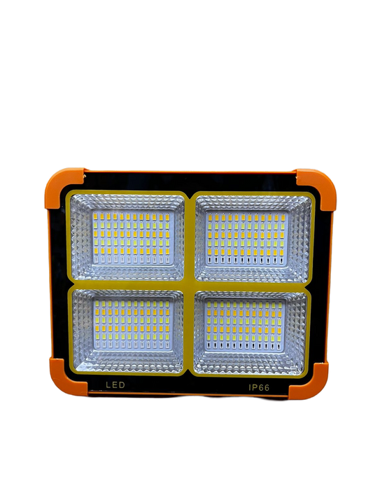 reflector recargable y panel solar 819