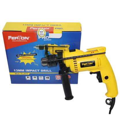 Taladro de 1/2 Pulgada Percutor 550W Ferton