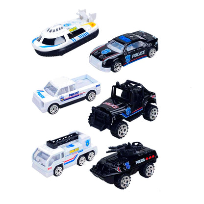 Set de Autos de Vehículos de Policía y Bomberos REF 660-A126