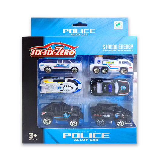 Set de Autos de Vehículos de Policía y Bomberos REF 660-A126