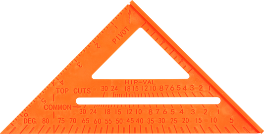 Escuadra Triangular Plástica de 7" REF DT07-PR007