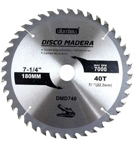 Disco Para Madera 7-1/4" REF DMD740