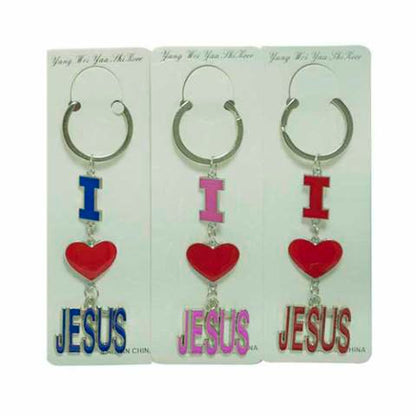 Llavero "I love Jesus" x7 Und REF HC99477