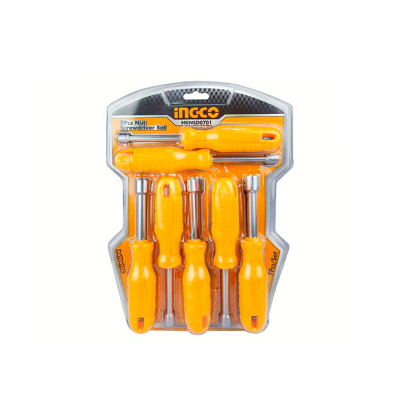 Set Destornilladores de Tuercas x7 INGCO REF HKNSD0701 – Hechi Tools