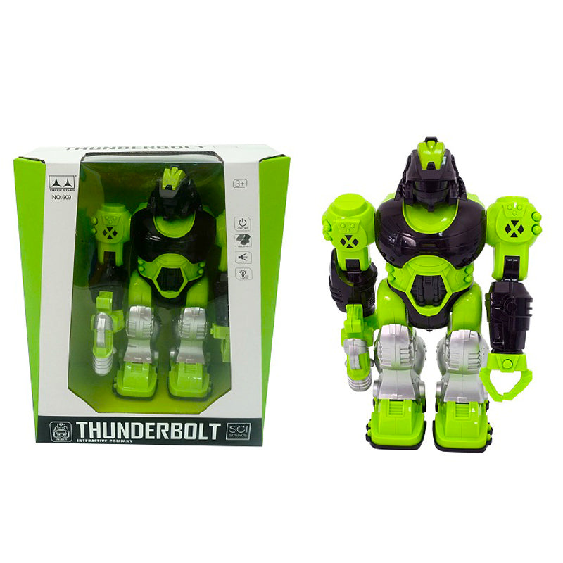 Robot Thunderbolt Luz y Sonido REF 606-607-609